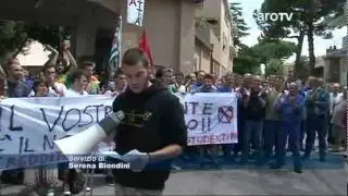 Icaro Tv. Officine Ferrovie, lavoratori in presidio