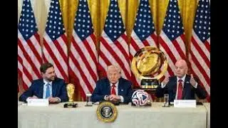 FIFA World Cup Trophy Arrives at the White House!