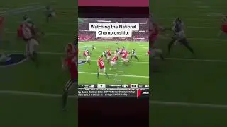 Was Georgia vs TCU fair?? #shorts