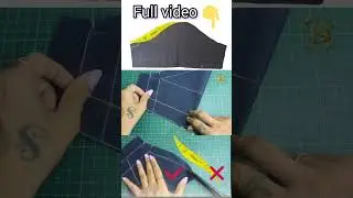1 in pothum perfact sleeve armhole curve mark panna #tailoring #fashiontrends#worldtailor #tailoring