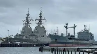 NATO Gro&szlig;man&ouml;ver Steadfast Dart 2026: Marineschiffe liegen im Marinest&uuml;tzpunkt Kiel 13.2.2026