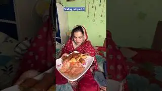 Spring roll part-1 #comedy #panjabicomedy #punjabijokes #comedyshorts #jokes #husbandwifecomdey
