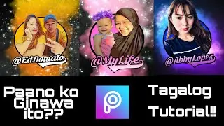 PicsArt Editing Tutorial | PicsArt New Style 2020 | Tagalog Tutorial .