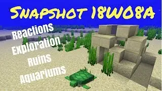 Underwater Ruins and More: Minecraft Snapshot 18W09A Reactions with ComradeTreznov & CaptainAlders