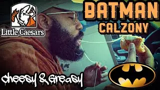 LITTLE CAESARS NEW BATMAN CALZONY REVIEW 🦇🍕  (SOUTHERN EDITION)