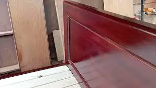 lại 1 chiếc giường 120/200 gi&aacute; 6.500 k gỗ lim ai cần li&ecirc;n hệ em hiệp mộc tv 