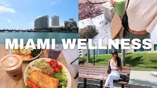 wellness filled week in Miami | healthy cafes, mornings walks, gratitude | rebecca leigh