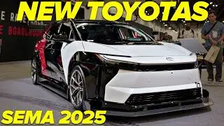 Мы нашли концепты Toyota WILD SEMA: Turbo Retro Land Cruiser, Time Attack bZ EV и Camry GTS