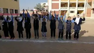مدرسة عزبة البوصه الابتدائيه المشتركة جزء من حصة التربية الرياضية ليوم الثلاثاء ١٣ / ١١ / ٢٠١٨