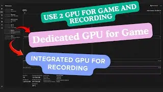 🔧 USE TWO GPU FOR SMOOTH GAME AND RECORDING | PUBG MOBILE GAMELOOP (64 BIT)