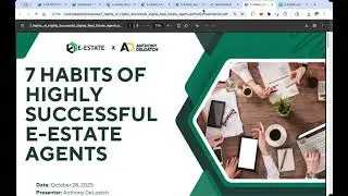 E-Estate Agent Overview  October 28, 2025