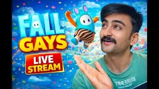 Fall Guys Live 🔥 Hindi Gameplay | Kitni Baar Girunga? 🤣