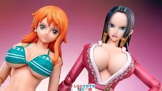 😮Nami Boa Hancock One Piece Megahouse Variable Action Heroes 1.5 Bandai Namco