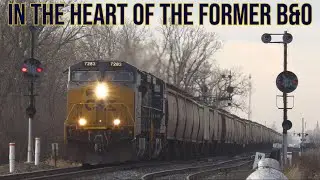 Day 1 of My Biggest Railfanning Trip | The Crossroads of the B&O