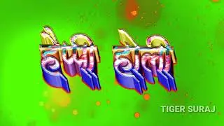 4K Holi green screen video New. TS MUSIC tiger Suraj.