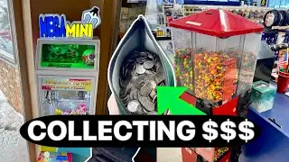 Собираю ТАК МНОГО ЧЕТВЕРОК! 💰 Автомат со сладостями! Плюс автомат с клешней и многое другое!