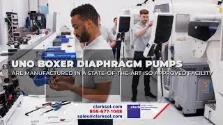 Uno Boxer diaphragm pumps from Clark Solutions