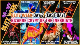 Ark mobile | Bizarre Crypt of the Inebriate|Blitz week dungeon day7 (Last day)|tamil|t2w