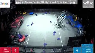2011F 11124W vs 6403C 6403W | VEX Tipping Point 1/7