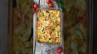easy baked frittata 🥧 #youtubeshorts #cooking #طبخ #shortvideo #shorts #short