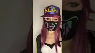 You're dead I'm alive. See? Balance. | K/DA Popstar Akali Cosplay - League Of Legends