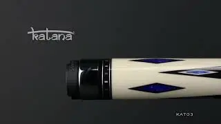 Katana KAT03 Pool Cue - HD Rotating 360 Degree Wide View