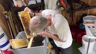 Honey extracting in Middlesex VA 2021 Part 4
