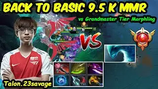 Talon 23savage Drow Ranger -  Recalibrate To 9K WORLD vs Grandmaster Tier Morphling Dota 2 7.32E