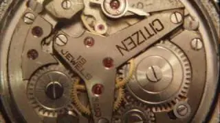 Citizen Alarm Disk 19 Jewels Wristalarm Watch  Scheibenwecker Armbandwecker