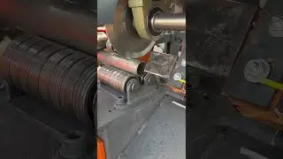 Roller cutting pipe, fast material cutting speed Roller cutting machine Dongsheng manufacturing