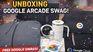 FREE Google arcade swag unboxing 🎁! Emoji Alarm clock ⏰️ | Google arcade 2026 registration #unboxing