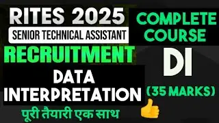 RITES 2025 | Lecture 1 | Data Interpretation | Complete Course #datainterpretation