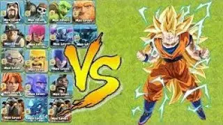New Goku Hero vs all Defense - Incredible Gameplay - Clash Of Clans