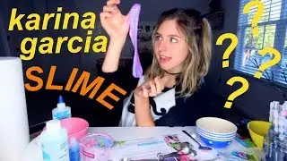 Testing Karina Garcia's DIY Slime Kit!!