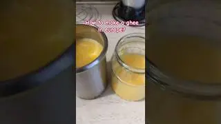 How to make a ghee in europe? #indianfamilyvlog #cutebaby #breakfastfood #homemadedishes