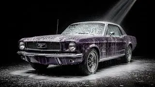 From Dust to Shine | ASMR Car Wash &ndash; 1967 Ford Mustang Fastback