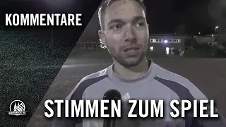 Die Stimmen zum Spiel (SC Fortuna Liblar &ndash; SV Kendenich, Kreisliga C, Staffel 5)