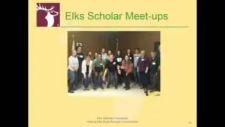 ScholarCIP: Engaging Elks Scholars Through Grants