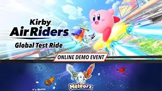 Meteorz shows off his (terrible) Kirby Air Riders skill LIVE!!