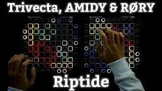 Trivecta, AMIDY & R&Oslash;RY - Riptide //Dual Launchpad Cover// [UNIPAD]