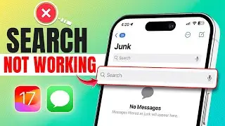how to fix iMessage Search Not Working on iPhone After iOS 17