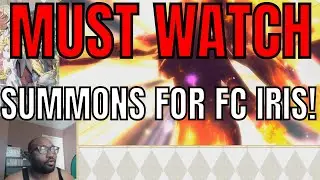 MUST WATCH SUMMON SESSION! Summons for FC Iris! - Exos Heroes