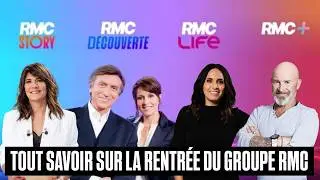 RETOUR SUR LES ANNONCES DE RENTREE DE RMC LIFE, RMC STORY ET RMC DECOUVERTE !