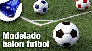 Tutorial Cinema4D modela y texturiza una pelota de futbol by @ildefonsosegura