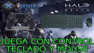 Cómo configurar y Jugar el Emulador de Xbox 360 Xenia con control/teclado y mouse para PC!