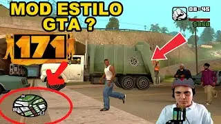 BUSY PEDESTRIAN MOD GTA SA QUE DEIXA O GTA COM EVENTOS ALEATORIOS PELO MAPA + GTA SA NOVAS ANIMACOES