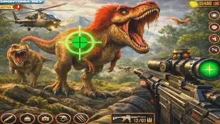 Dinosaur Game | Dinosaur | Dinosaur Wala Game Hunting Gun & Animal GamePlay