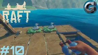 Cubes de d&eacute;chets, p&ecirc;che et comptoir d'&eacute;change ! Raft #10 Let's play/Gameplay fr 2024