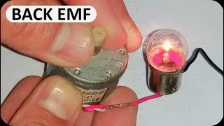 Back EMF in a motor | Why Back EMF is produced | How Back EMF is produced
