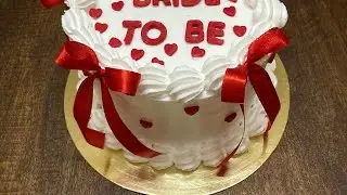 Bride to be Cake @Kikis_KKitchen 